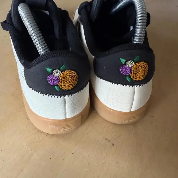 ADIDAS VL Court 3.0 Dia De Los Muertos Womens Shoes Size 10 - Picture 5 of 6